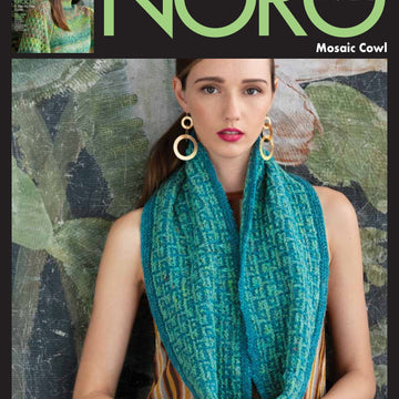 Noro Mosaic Cowl Knitting Pattern