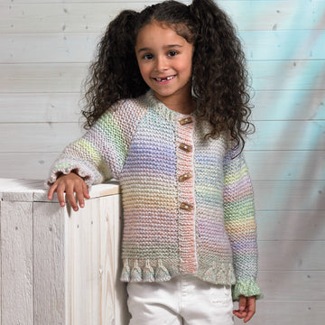 James C. Brett JB700 Cardigan Knitting Pattern