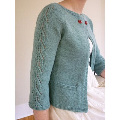 Winged Knits Kira Cardigan Knitting Pattern