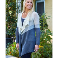Valley Yarns Colorfall Cardigan Knitting Pattern