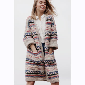 Novita New Nordic Cape Knitting Pattern