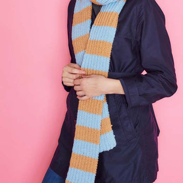 Paintbox Yarns Horizon Scarf (Free)