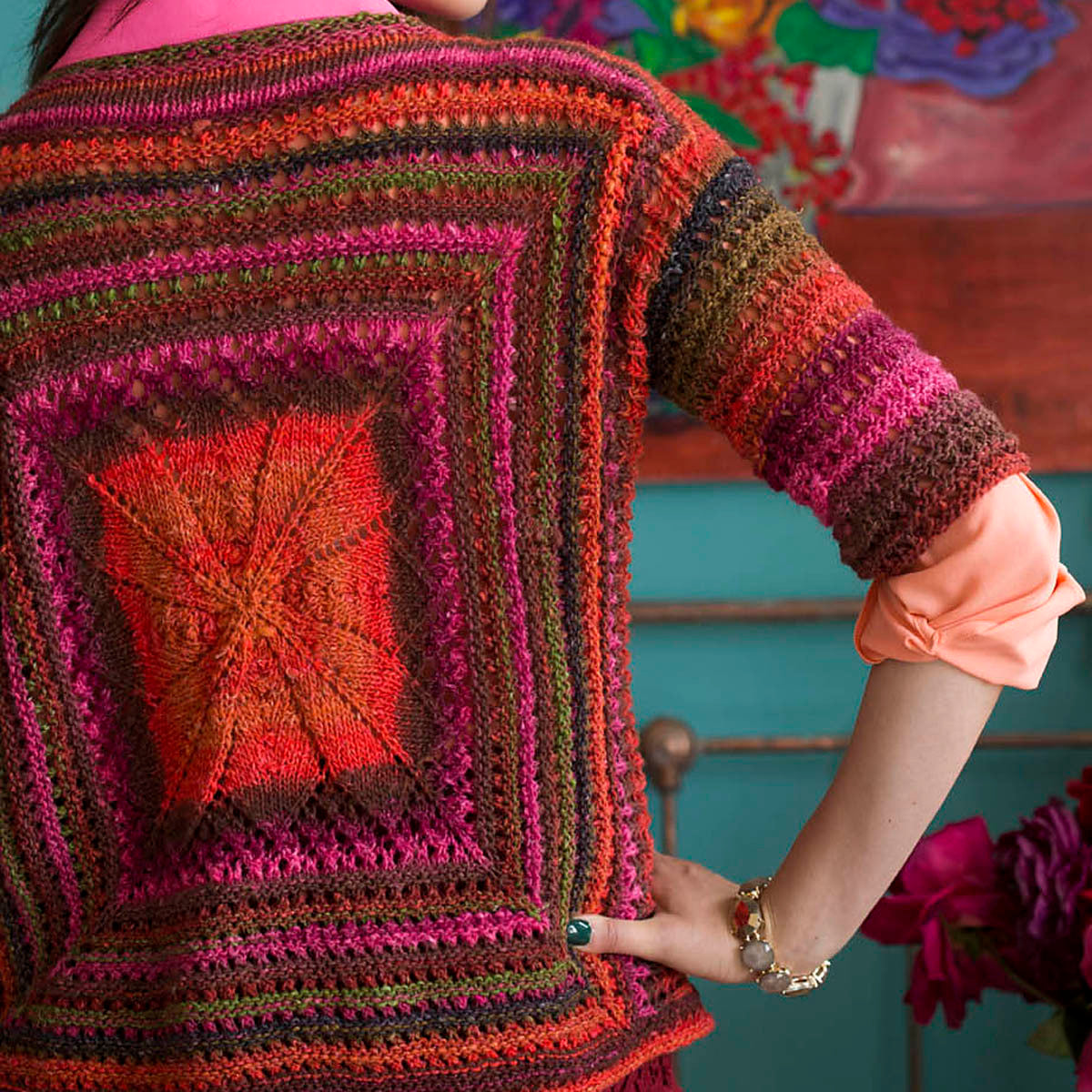 Noro Mitered Knitting Pattern