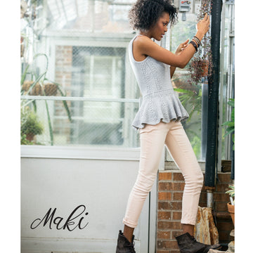 Universal Yarn Maki Jumper Knitting Pattern