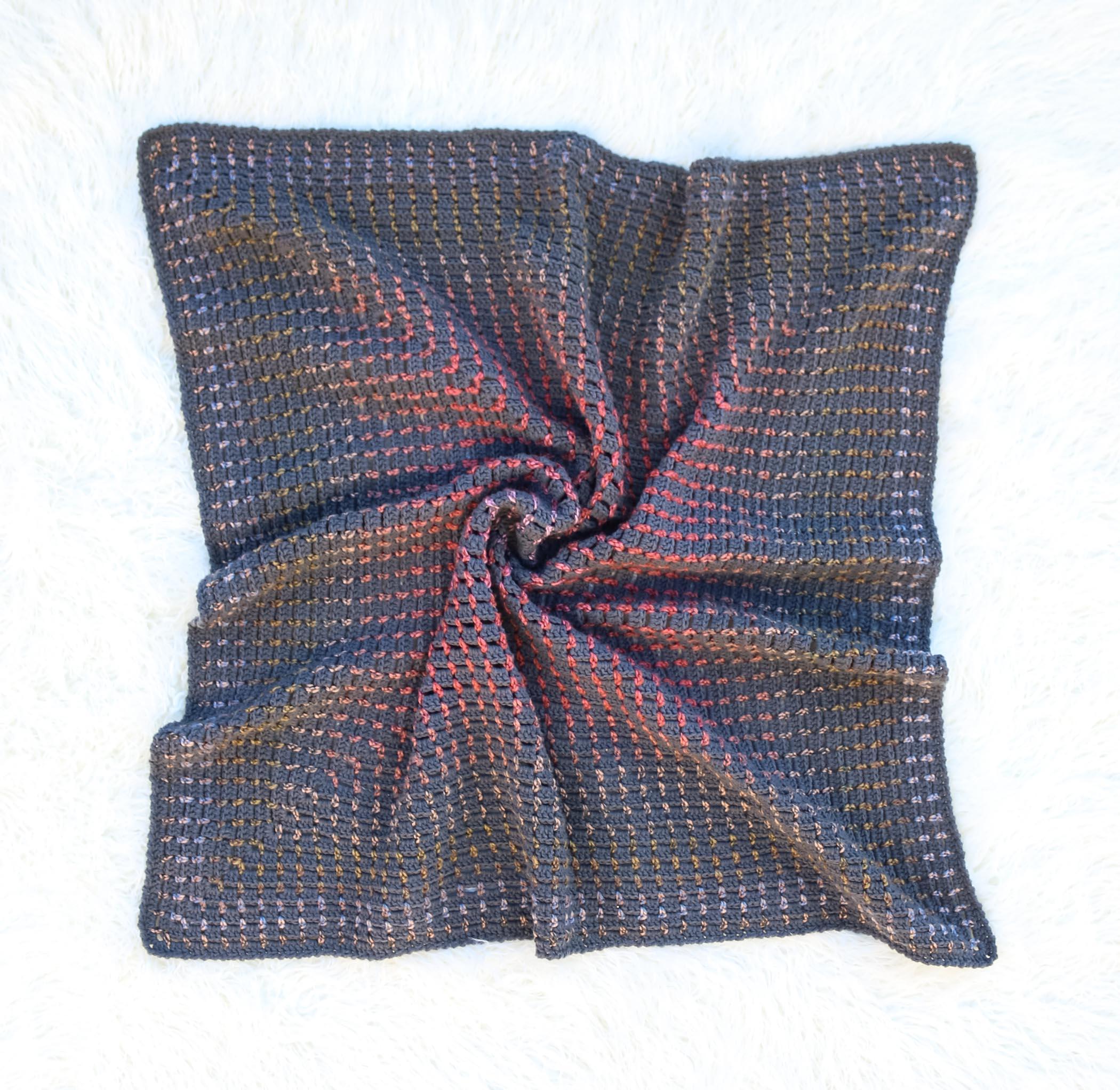 Prism Block Stitch Blanket