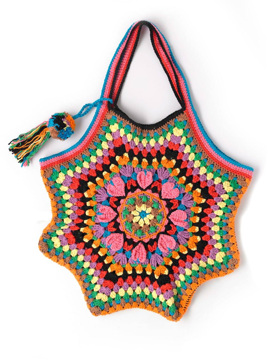 Paintbox Yarns Passion Petal Tote Crochet Pattern