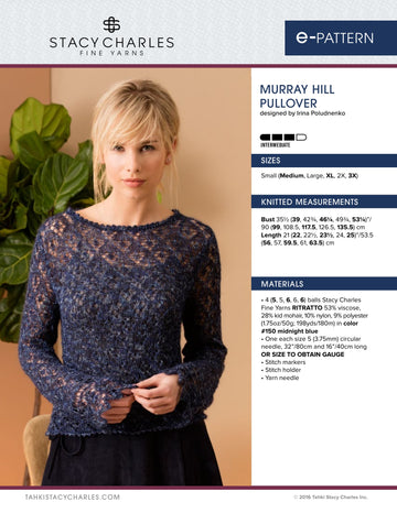 Stacy Charles Fine Yarns Murray Hill Pullover PDF