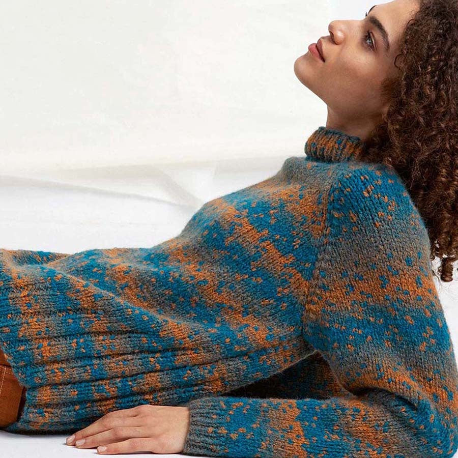 Lang PTO43-10 Sweater Jumper Knitting Pattern