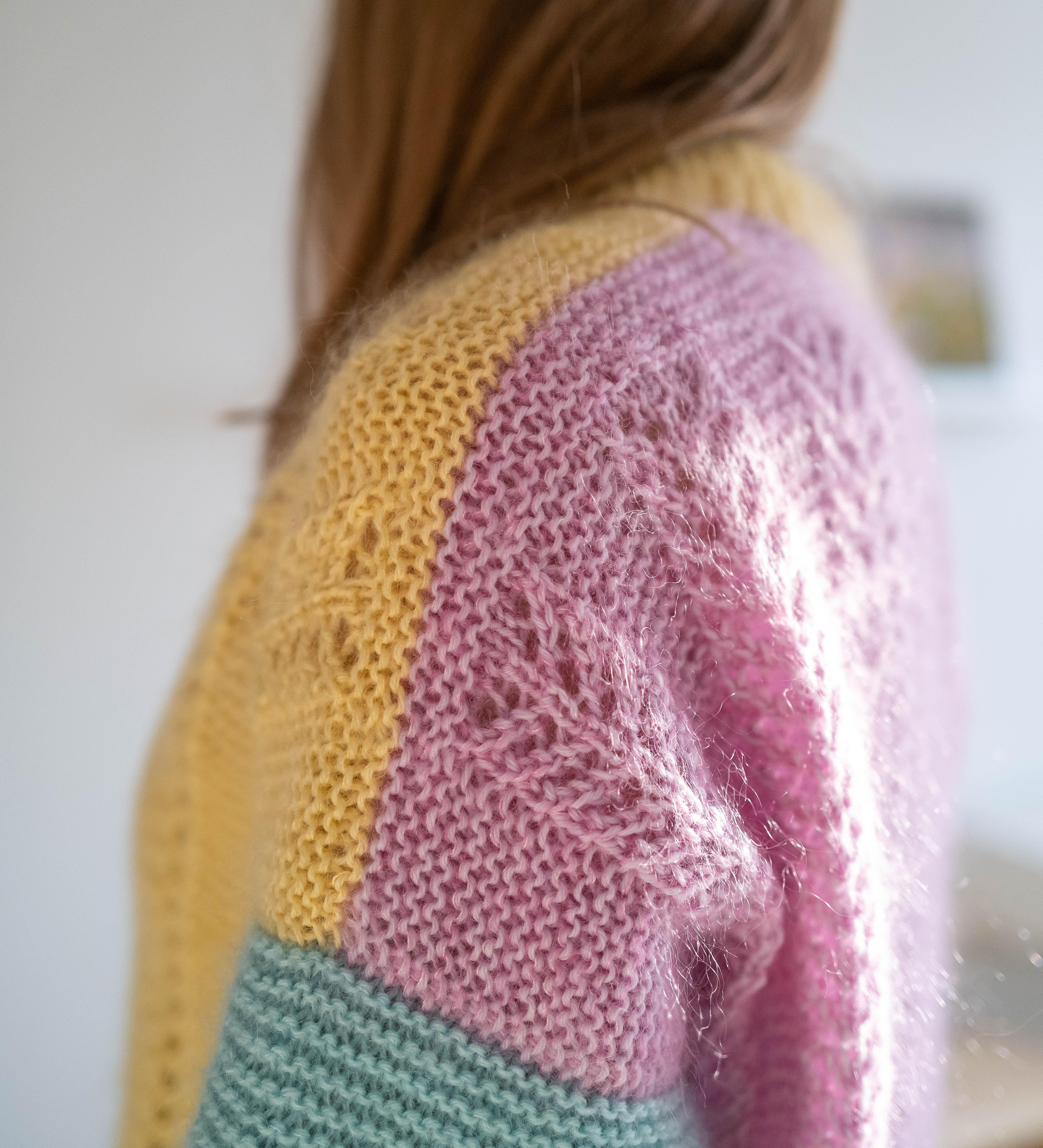 Colorblock Sweater - Yarn.com