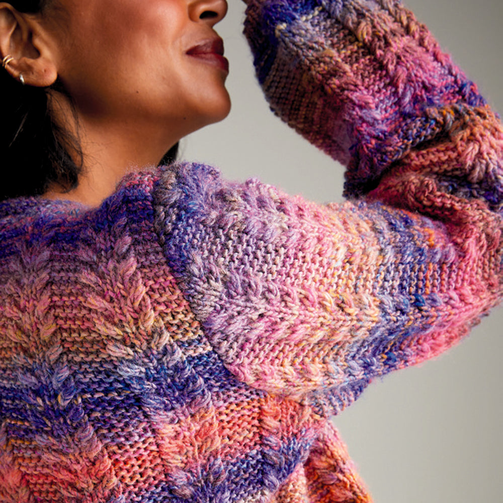 Sirdar Sunset Orchard Sweater Jumper Knitting Pattern