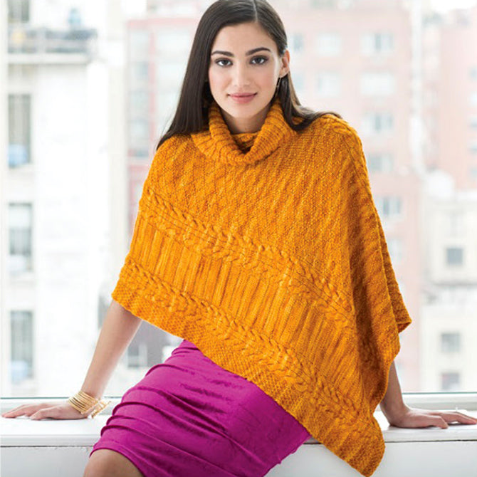 Malabrigo Book 17 Cape Crochet Pattern