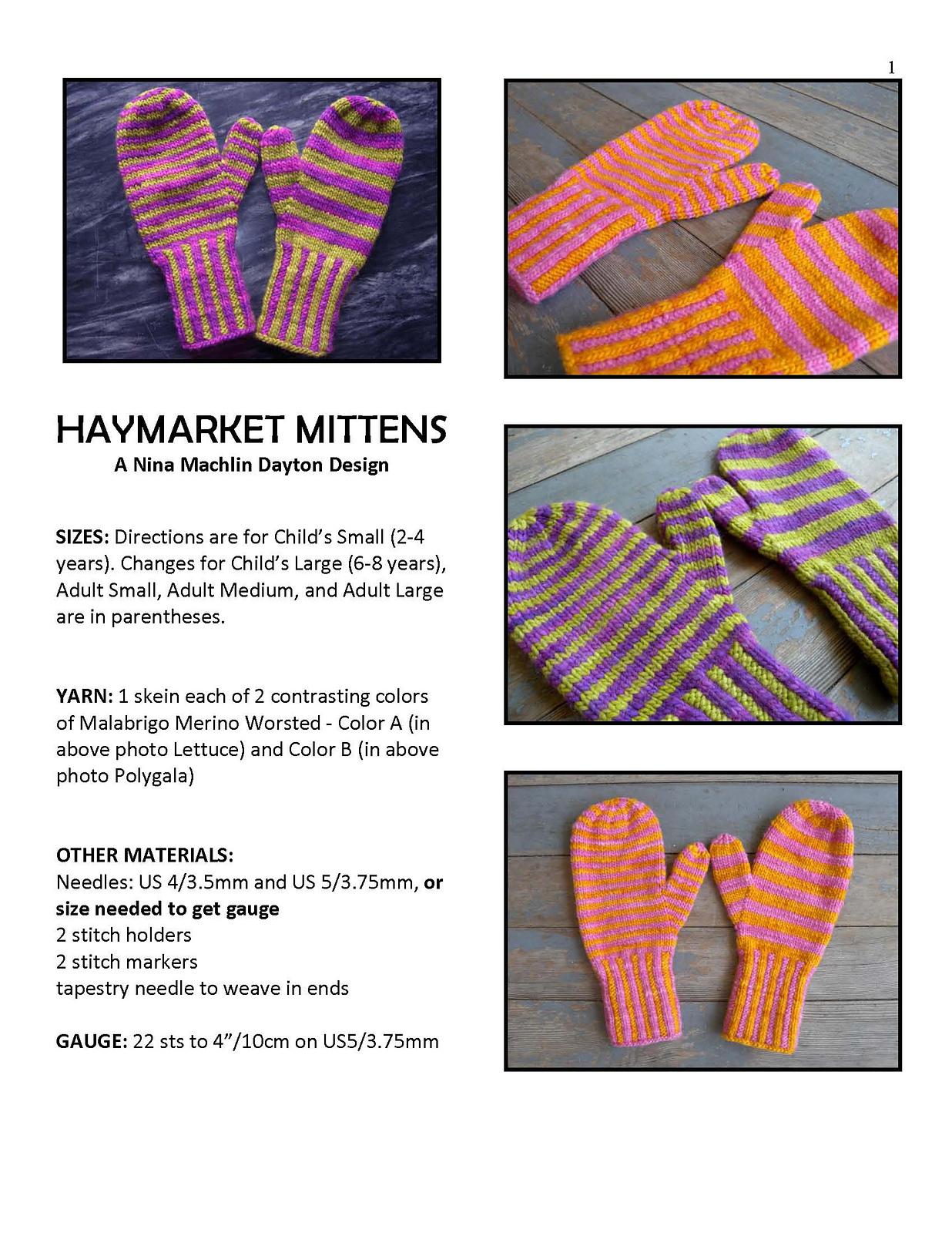 Haymarket Mittens