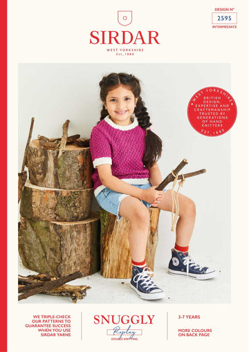 Sirdar Go Home E Tee Top Knitting Pattern
