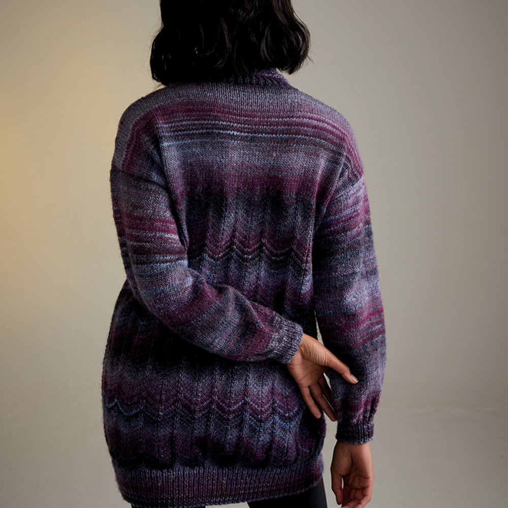 Sirdar Night Blooming Roll Neck Dress Knitting Pattern