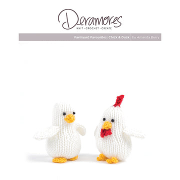 Deramores Farmland Favourites Chick and Duck Knitting