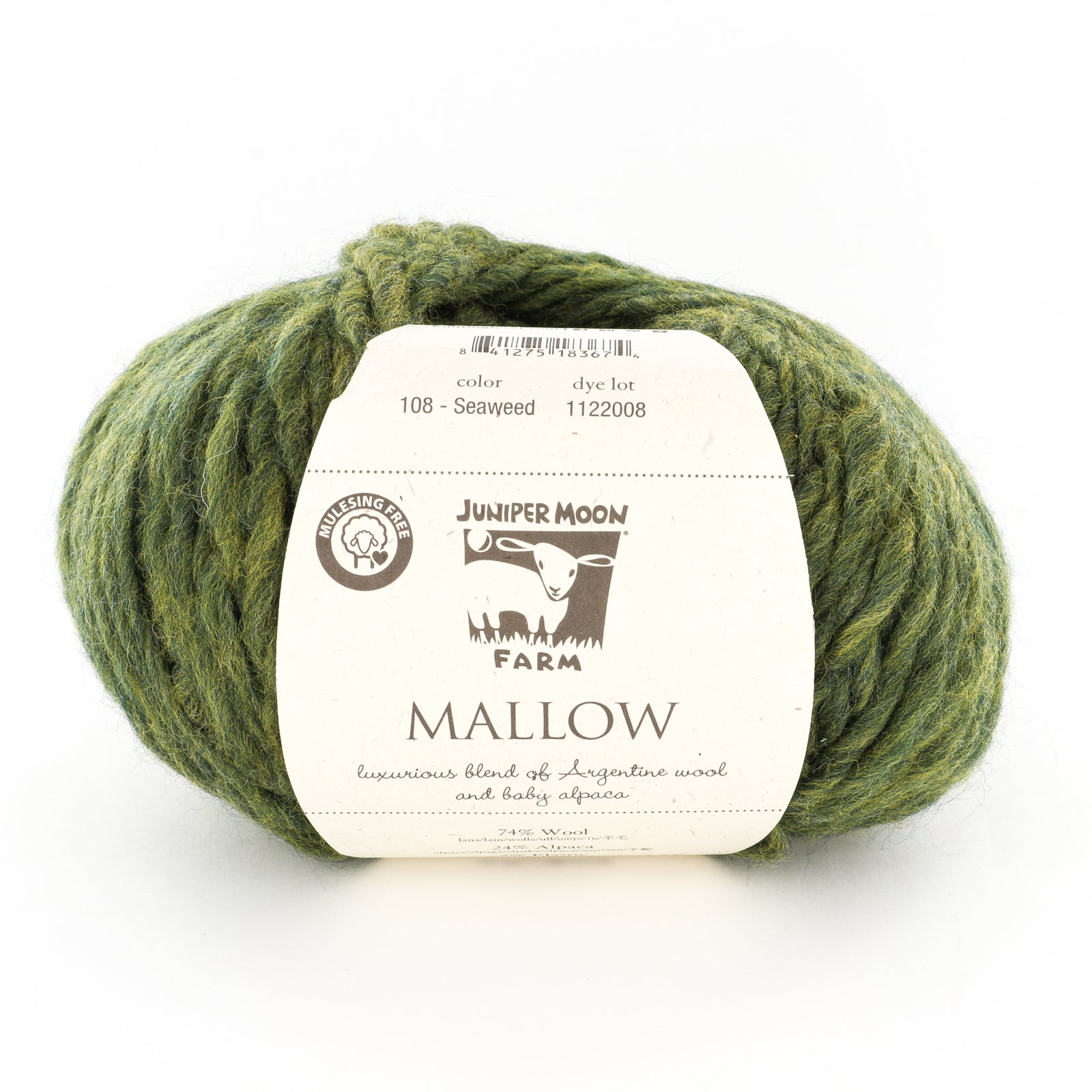 Juniper Moon Farm Mallow Yarn - Wool Chunky