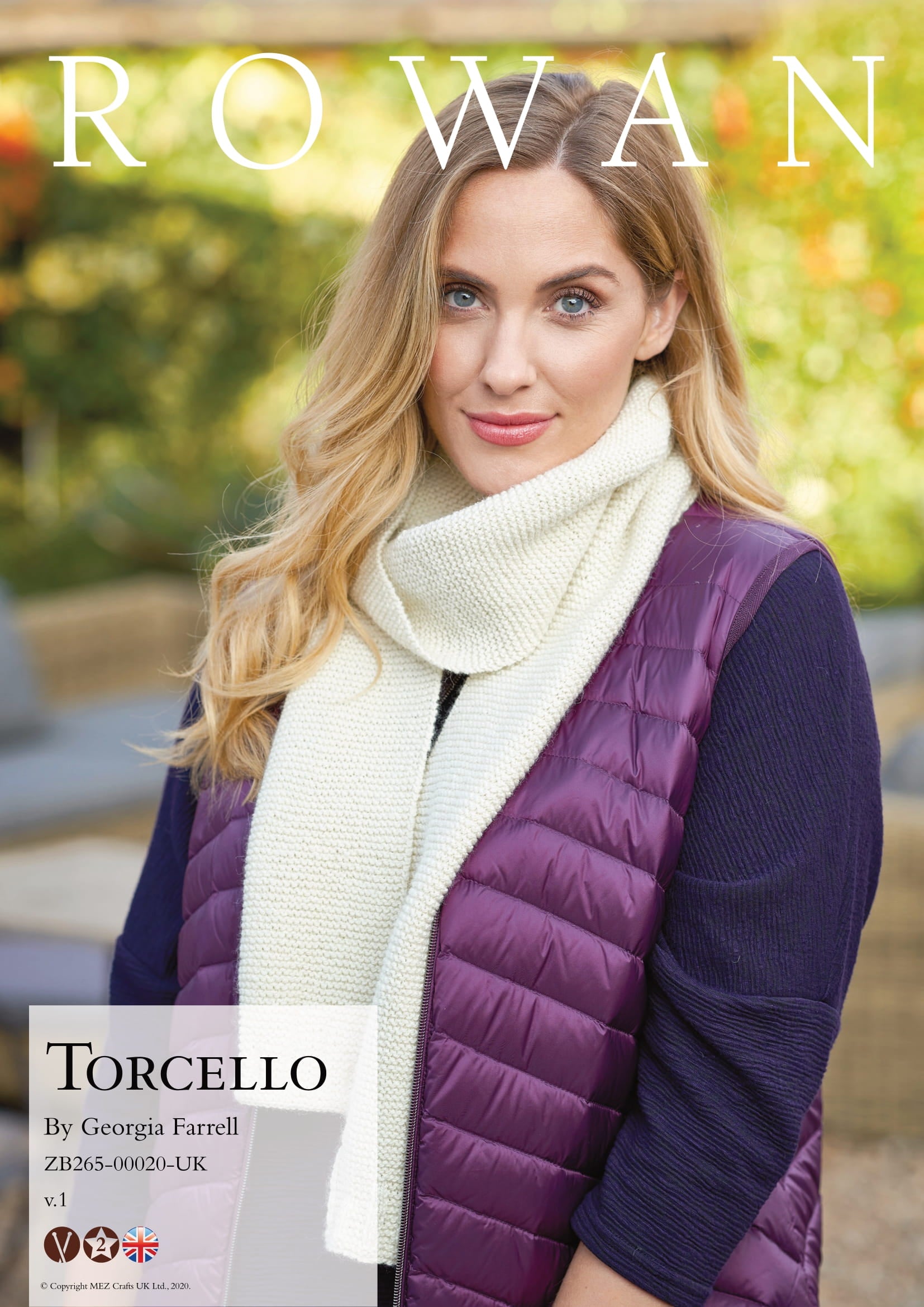 Rowan Torcello Scarf Knitting Pattern