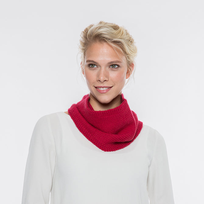 Shibui Knits Stanza Cowl Knitting Pattern