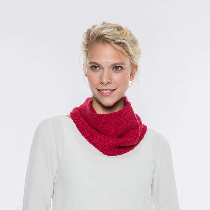 Shibui Knits Stanza Cowl Knitting Pattern