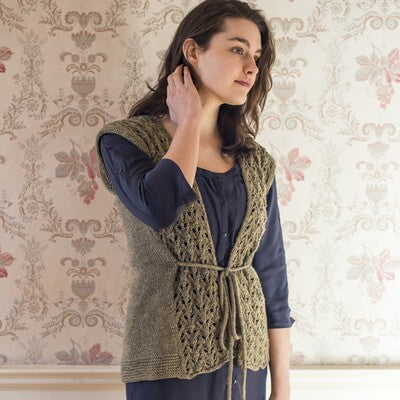 Berroco Hoehne Vest- Portfolio Waistcoat Knitting Pattern