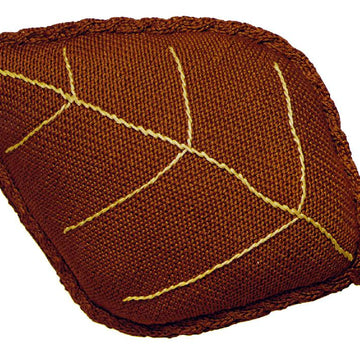 Cable Leaf Placemat & Pillow