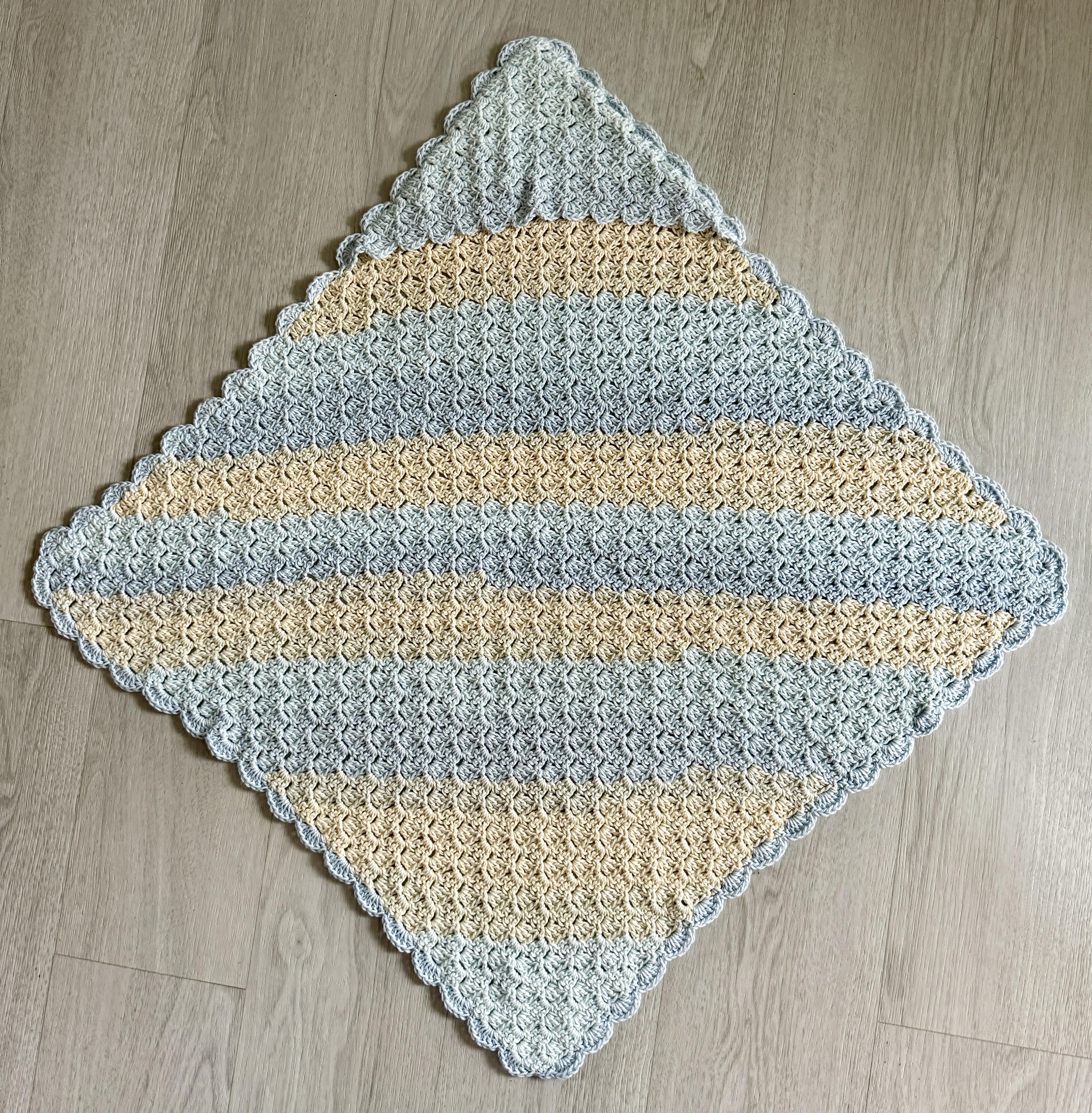 Hooded Corner to Corner Baby Towel