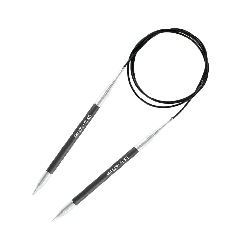 KnitPro Karbonz Fixed Circular Needles 40"
