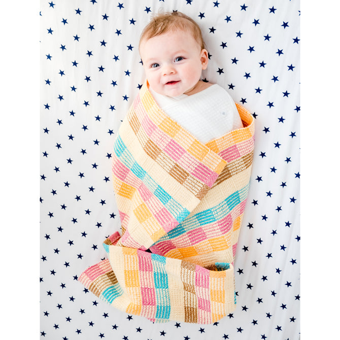 Valley Yarns #132 Cotton Candyland Blanket