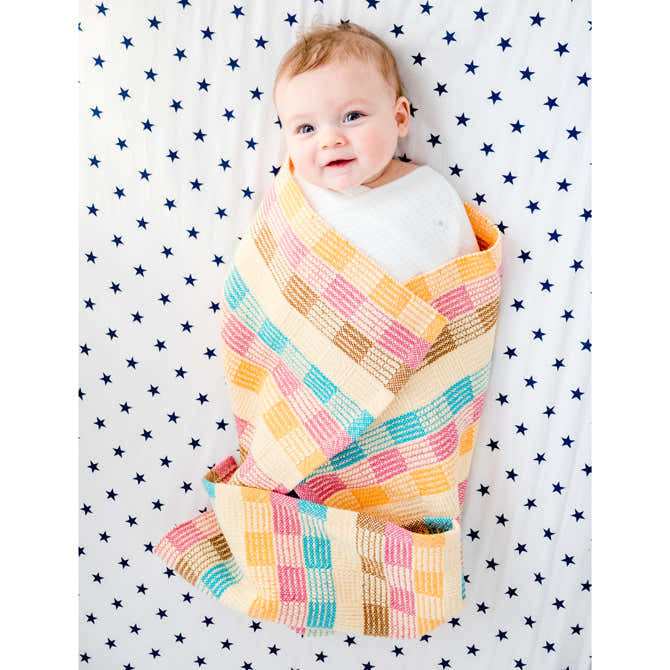 Valley Yarns #132 Cotton Candyland Blanket