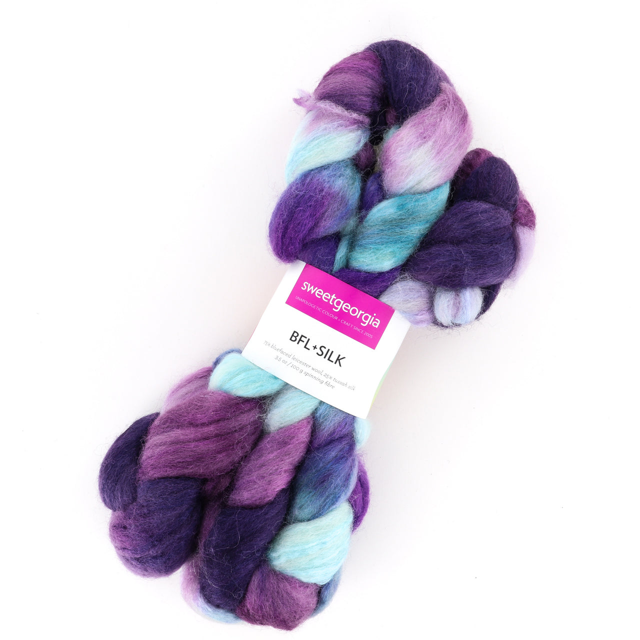 SweetGeorgia BFL + Silk Yarn - Wool