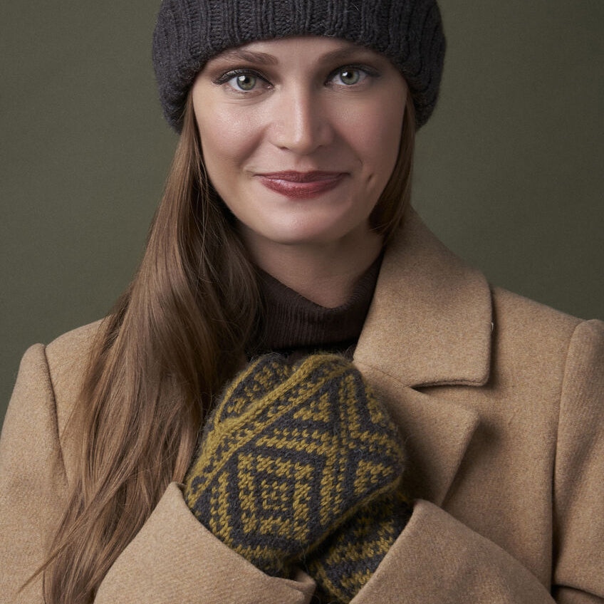 Rowan Bykle Mittens Knitting Pattern