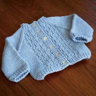Valley Yarns Soap Bubbles Baby Cardigan Knitting Pattern