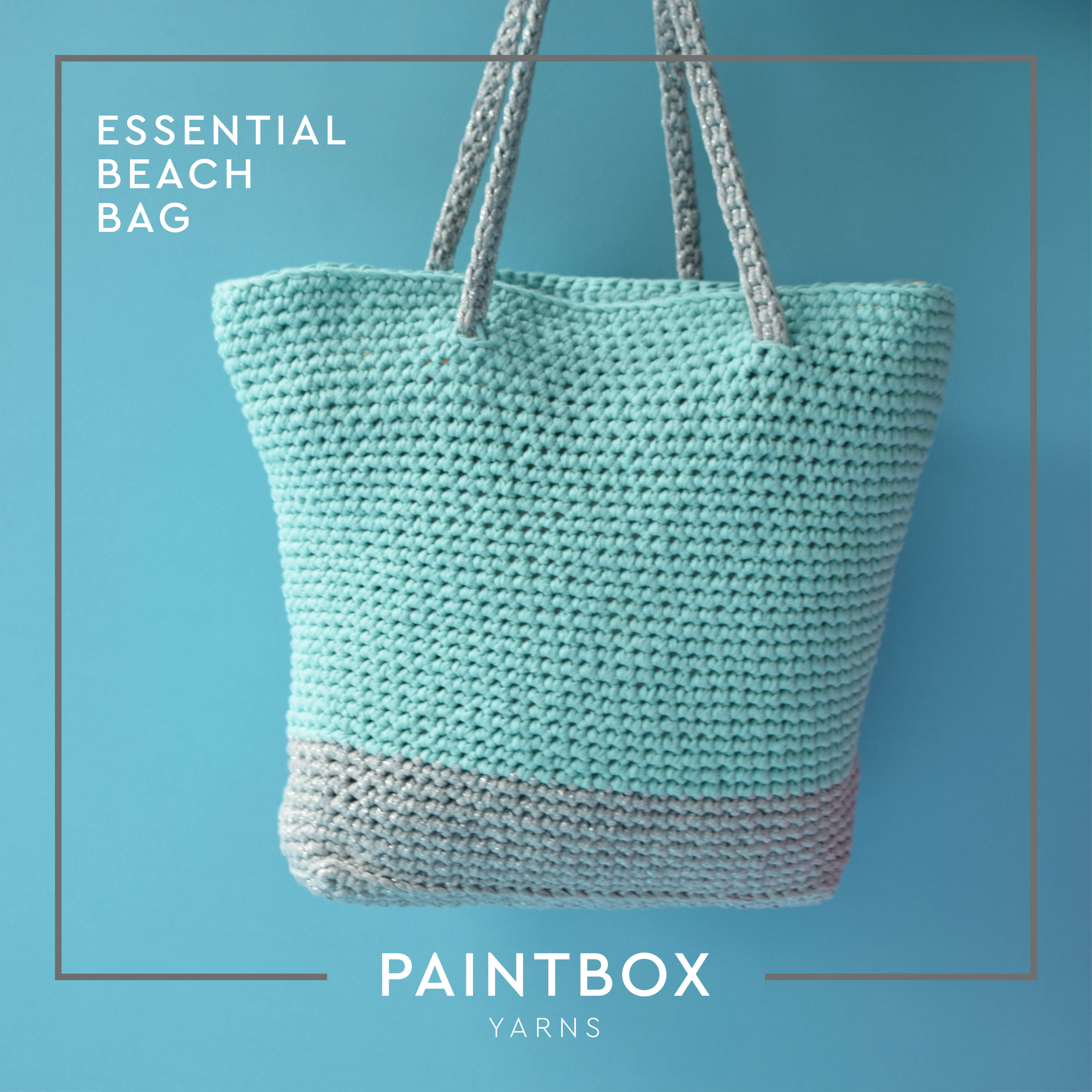 Paintbox Yarns Essential Beach Bag Crochet Pattern