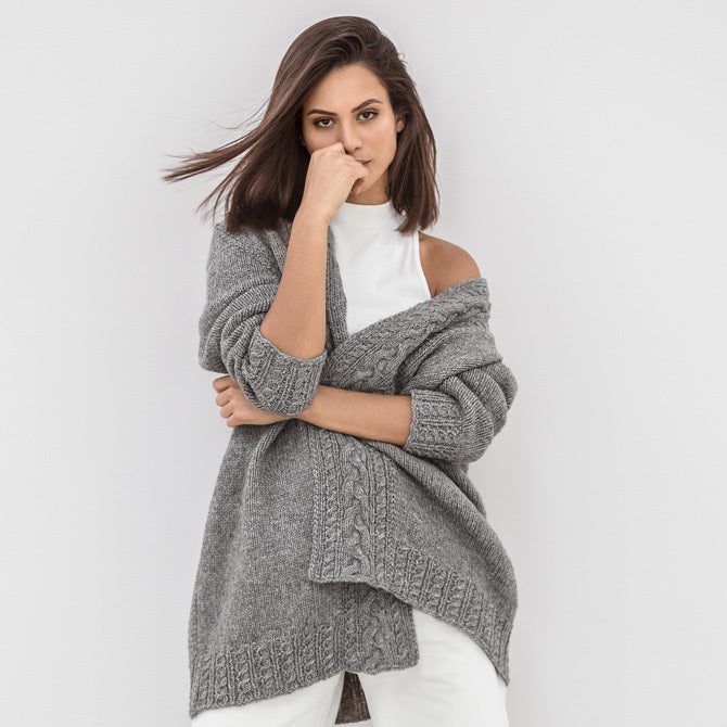 Lana Grossa Cardigan Knitting Pattern
