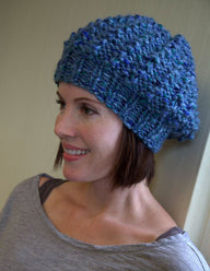 Beret Hat Knitting Pattern