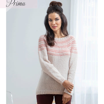 Universal Yarn Prima Jumper Knitting Pattern