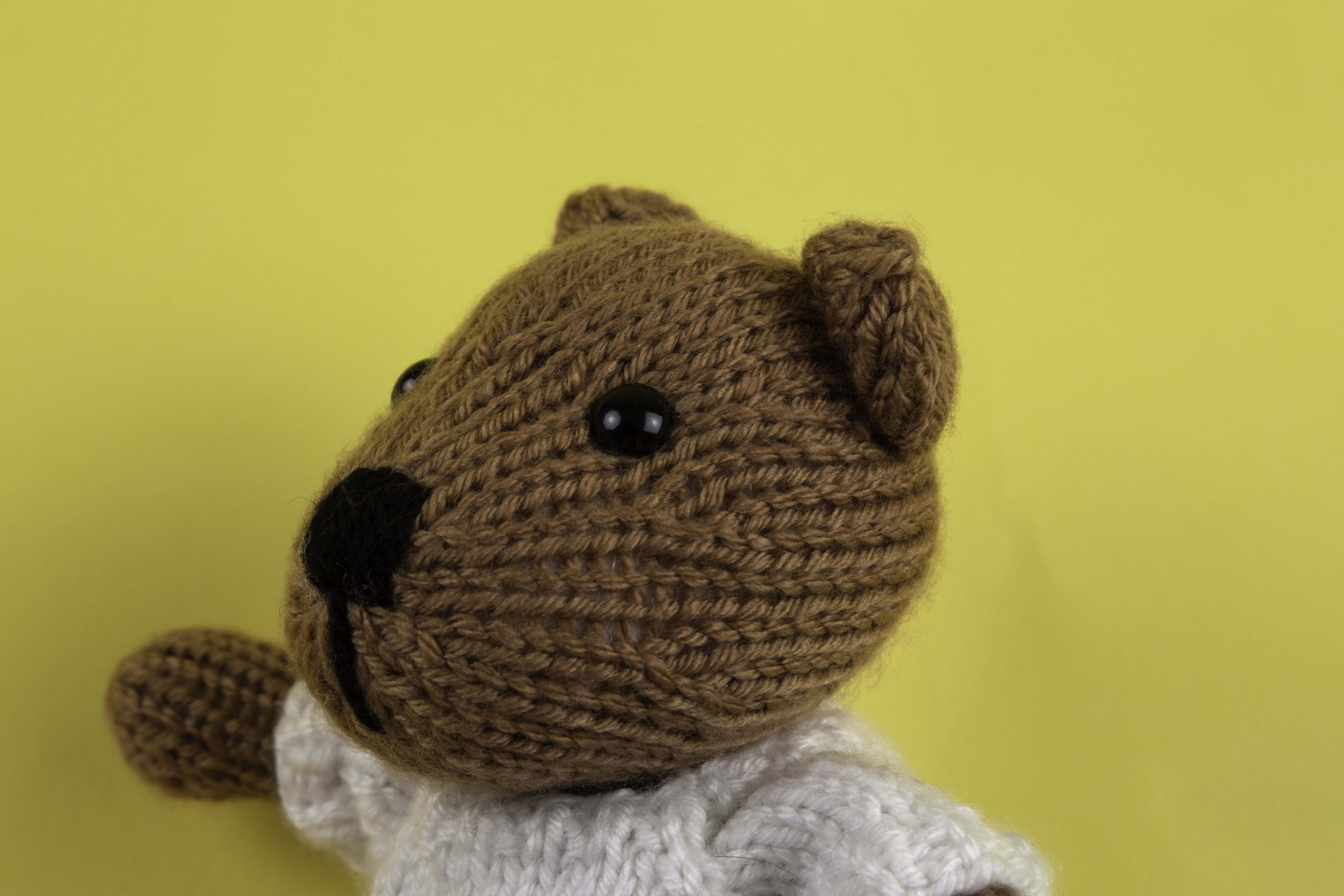 Deramores Bear Toy Knitting Pattern