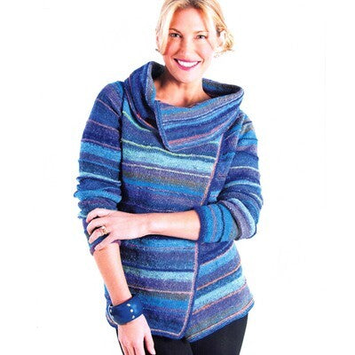 Noro Long Cardigan Knitting Pattern