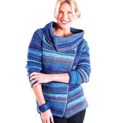 Noro Long Cardigan Knitting Pattern