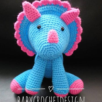 Triceratops Amigurumi