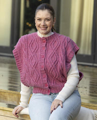 Turf Vest in Viking Garn Viking Wool