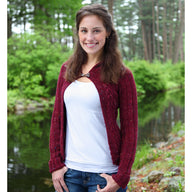 Valley Yarns Tina's Hoodie Knitting Pattern