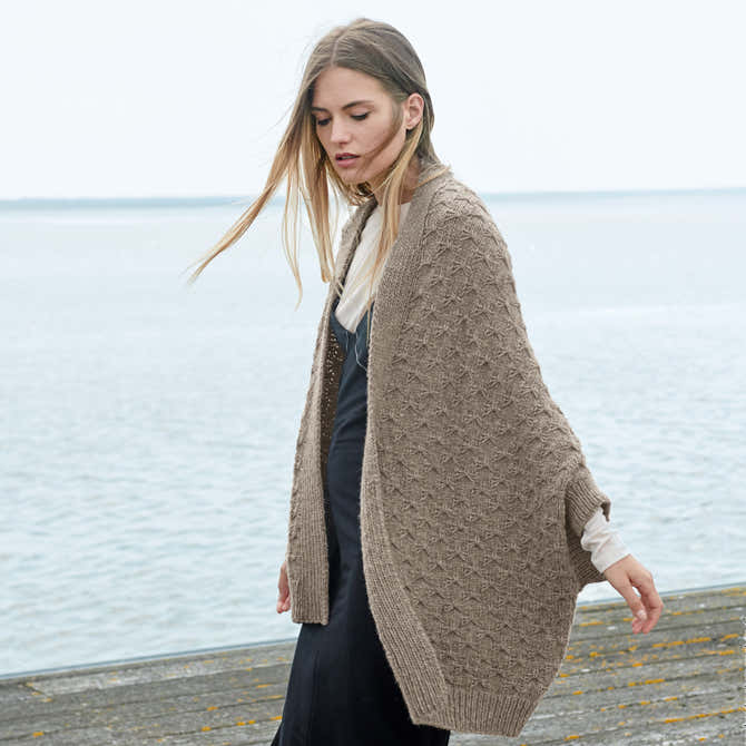 Lana Grossa Jacket Cardigan Knitting Pattern