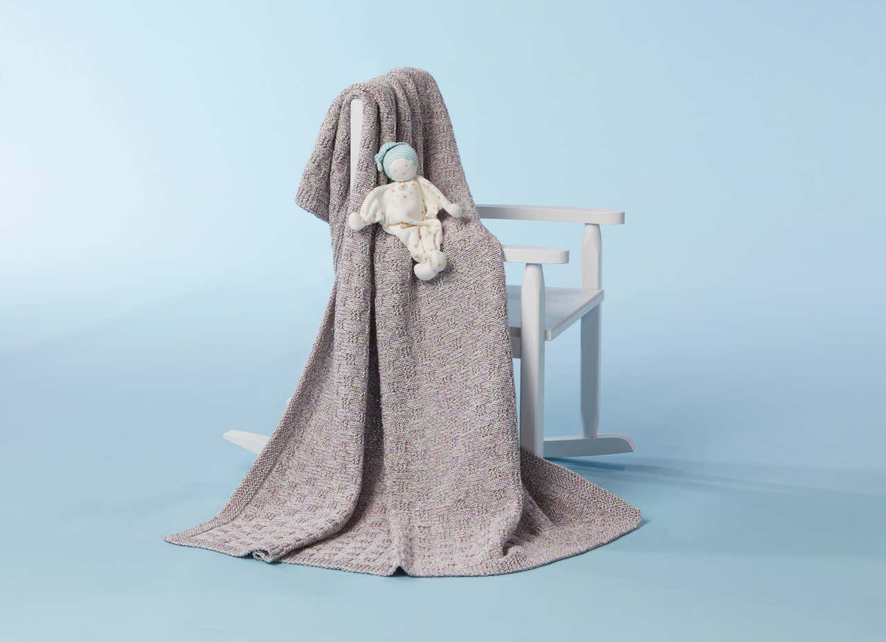 Tahki Yarns Silverdale Blanket Knitting Pattern