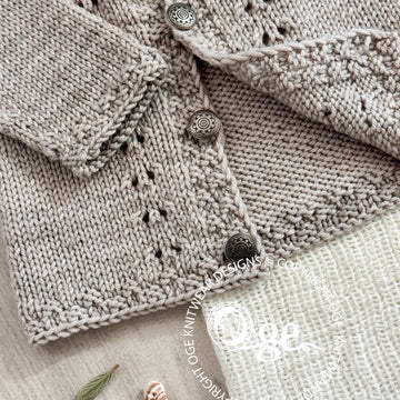 Dimples Top Down Cardigan - P291