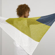 Tahki Yarns Heron Shawl Knitting Pattern