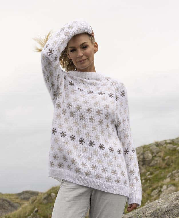 Myring Sweater in Viking of Norway Alpaca Bris PDF