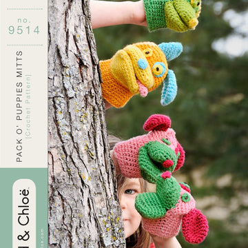 9514 Pack O' Puppies Mitts
