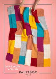 Paintbox Yarns Brick Work Blanket Knitting Pattern