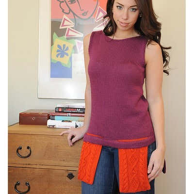 Mirasol M5003 Pocket Tunic Knitting Pattern